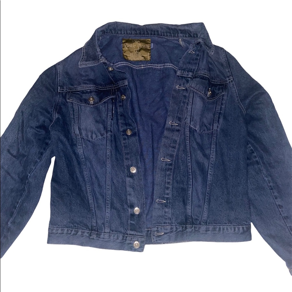 Rustic Denim Jean Jacket